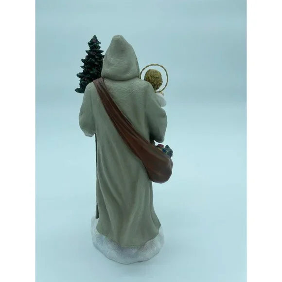 Pipka Memories of Christmas Eve Santa 11" Figurine 2011 Baby Angel Signed LE - Picture 2 of 9